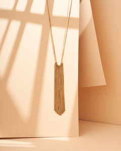 NECKLACE WATERFALL GOLD