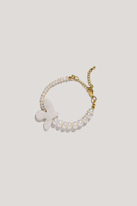 BRACELET “MYRNI” WITH TWO TIPES OF PEARLS