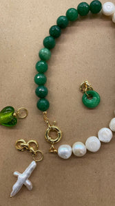NECKLACE “GREEN MELISSA”